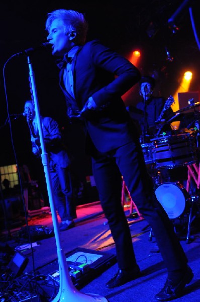 Patrick Stump at La Zona Rosa, Austin, Texas 10/19/11 - photo by Jeff Barri