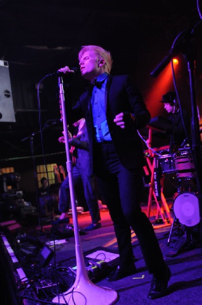 Patrick Stump at La Zona Rosa, Austin, Texas 10/19/11 - photo by Jeff Barri