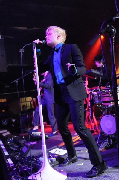 Patrick Stump at La Zona Rosa, Austin, Texas 10/19/11 - photo by Jeff Barri