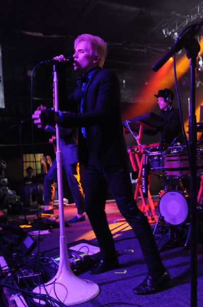 Patrick Stump at La Zona Rosa, Austin, Texas 10/19/11 - photo by Jeff Barri