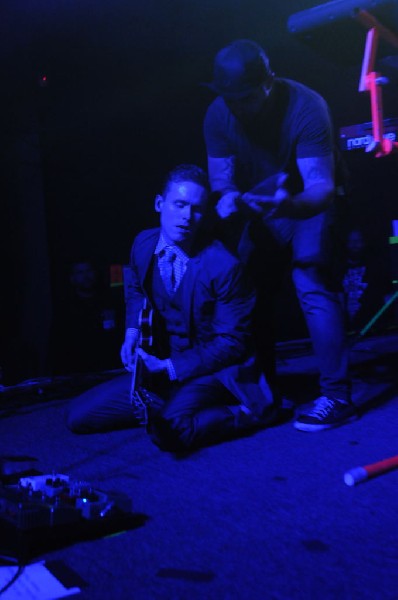 Patrick Stump at La Zona Rosa, Austin, Texas 10/19/11 - photo by Jeff Barri