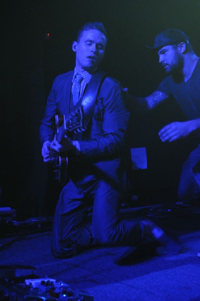 Patrick Stump at La Zona Rosa, Austin, Texas 10/19/11 - photo by Jeff Barri