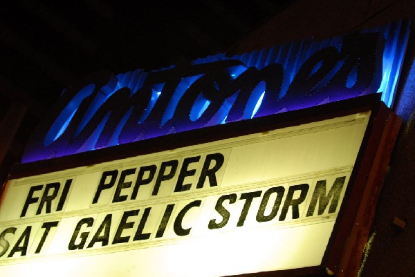 Pepper at Antone's in Austin, Texas