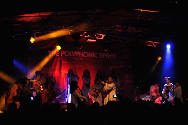 Polyphonic Spree at La Zona Rosa, Austin Texas 02/15/12 - photo by jeff bar