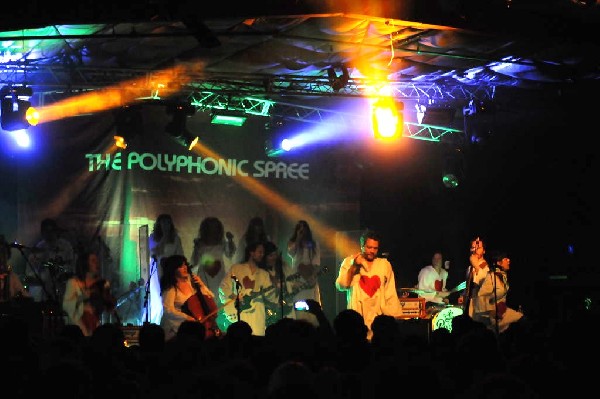 Polyphonic Spree at La Zona Rosa, Austin Texas 02/15/12 - photo by jeff bar