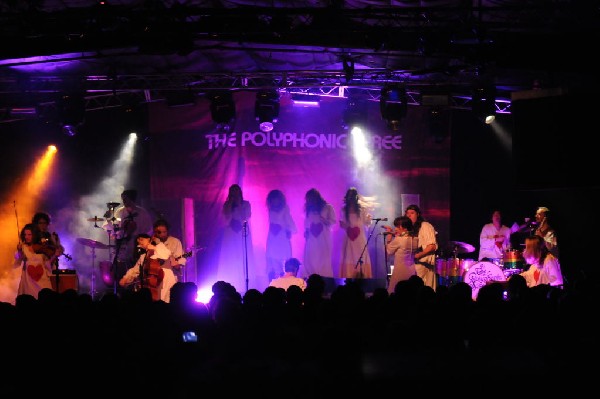 Polyphonic Spree at La Zona Rosa, Austin Texas 02/15/12 - photo by jeff bar