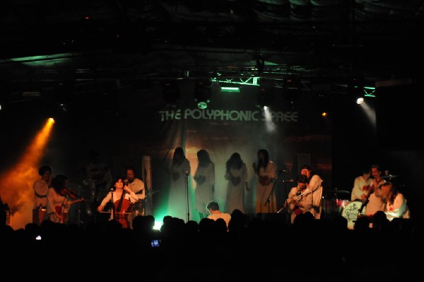 Polyphonic Spree at La Zona Rosa, Austin Texas 02/15/12 - photo by jeff bar