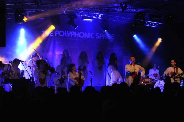 Polyphonic Spree at La Zona Rosa, Austin Texas 02/15/12 - photo by jeff bar