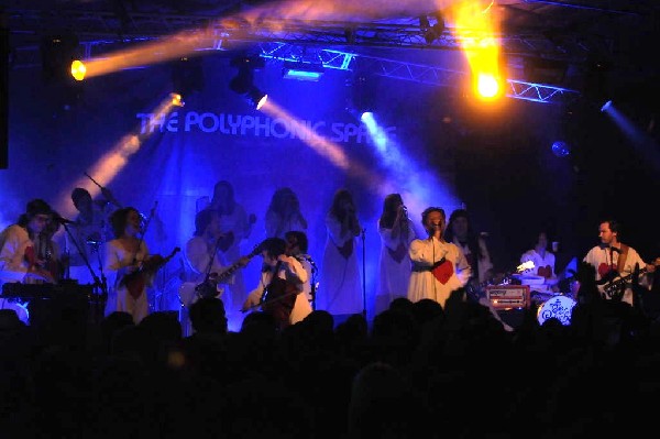 Polyphonic Spree at La Zona Rosa, Austin Texas 02/15/12 - photo by jeff bar