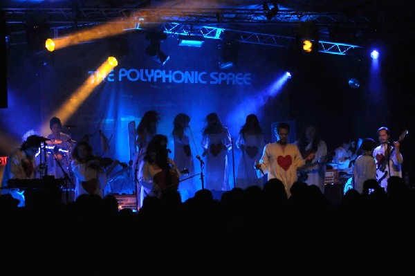 Polyphonic Spree at La Zona Rosa, Austin Texas 02/15/12 - photo by jeff bar