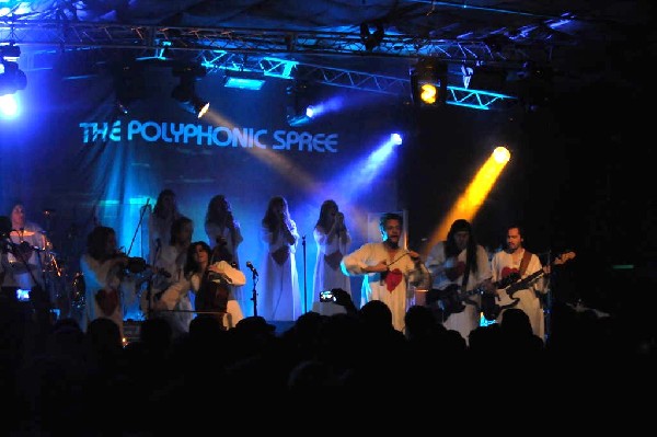 Polyphonic Spree at La Zona Rosa, Austin Texas 02/15/12 - photo by jeff bar