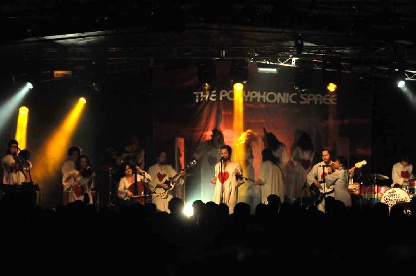 Polyphonic Spree at La Zona Rosa, Austin Texas 02/15/12 - photo by jeff bar