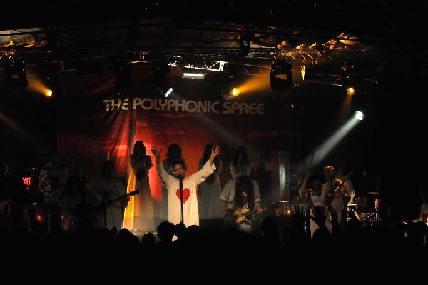 Polyphonic Spree at La Zona Rosa, Austin Texas 02/15/12 - photo by jeff bar