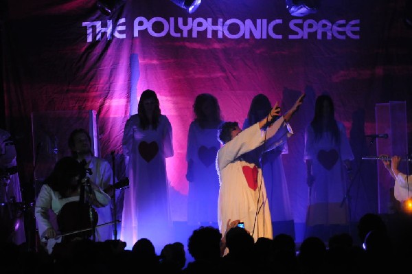 Polyphonic Spree at La Zona Rosa, Austin Texas 02/15/12 - photo by jeff bar