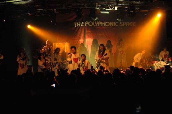 Polyphonic Spree at La Zona Rosa, Austin Texas 02/15/12 - photo by jeff bar