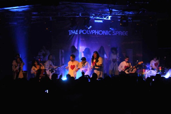 Polyphonic Spree at La Zona Rosa, Austin Texas 02/15/12 - photo by jeff bar