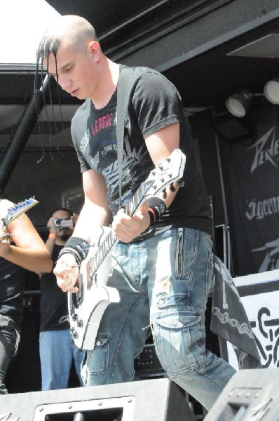 Powderburn at the Mayhem Festival Verizon Wireless Amphitheater