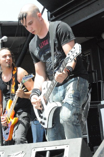 Powderburn at the Mayhem Festival Verizon Wireless Amphitheater