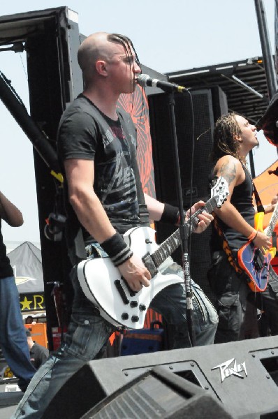 Powderburn at the Mayhem Festival Verizon Wireless Amphitheater