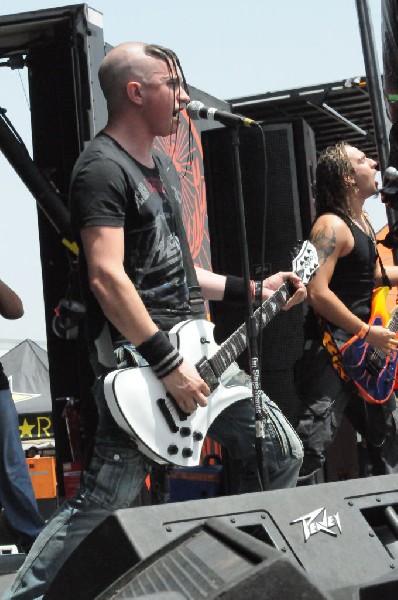 Powderburn at the Mayhem Festival Verizon Wireless Amphitheater