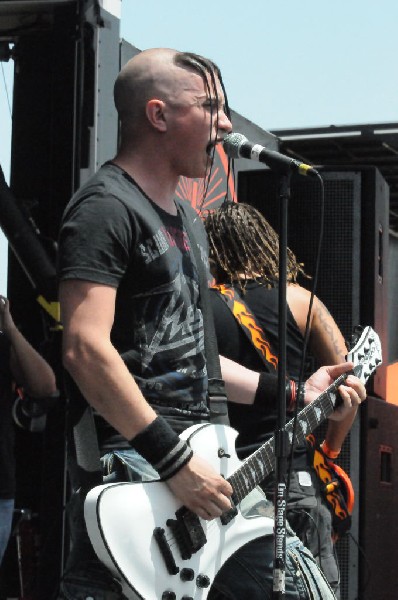 Powderburn at the Mayhem Festival Verizon Wireless Amphitheater