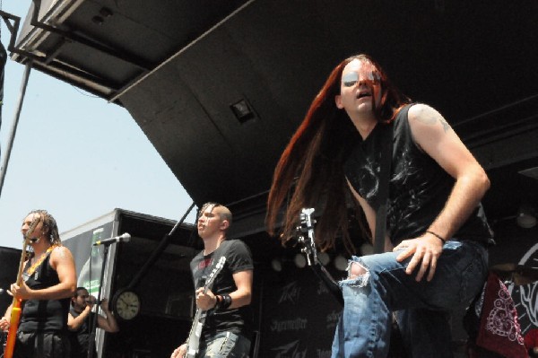 Powderburn at the Mayhem Festival Verizon Wireless Amphitheater