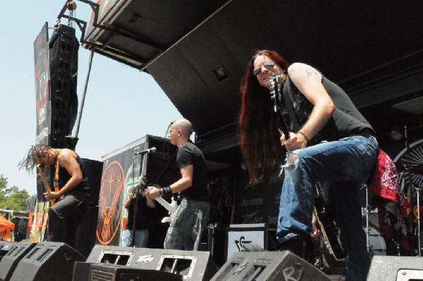 Powderburn at the Mayhem Festival Verizon Wireless Amphitheater