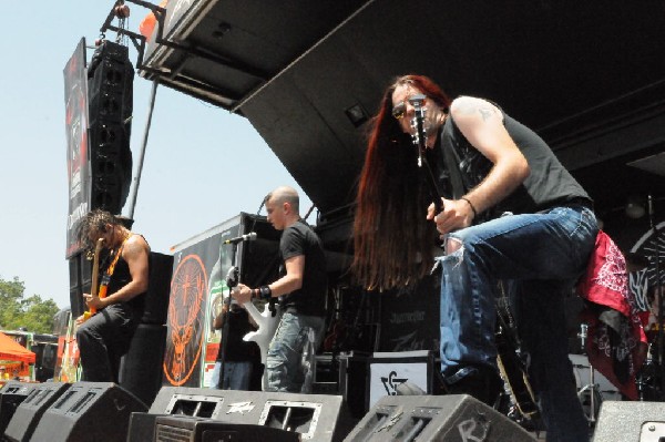 Powderburn at the Mayhem Festival Verizon Wireless Amphitheater