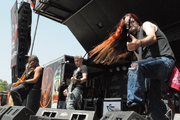 Powderburn at the Mayhem Festival Verizon Wireless Amphitheater