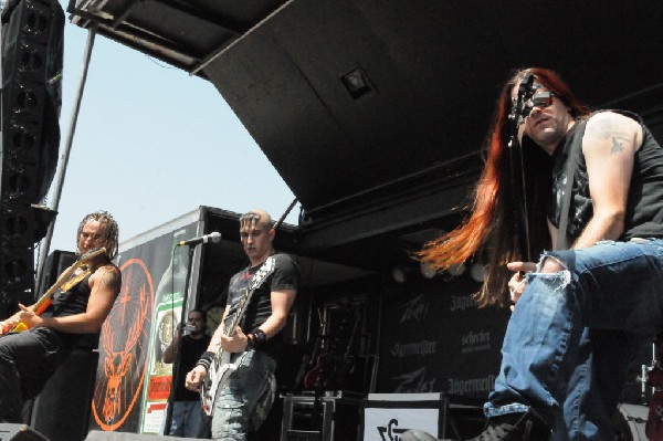 Powderburn at the Mayhem Festival Verizon Wireless Amphitheater