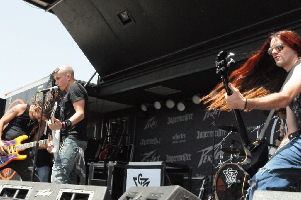 Powderburn at the Mayhem Festival Verizon Wireless Amphitheater