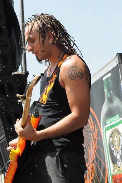 Powderburn at the Mayhem Festival Verizon Wireless Amphitheater