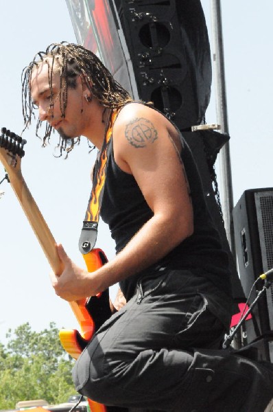 Powderburn at the Mayhem Festival Verizon Wireless Amphitheater