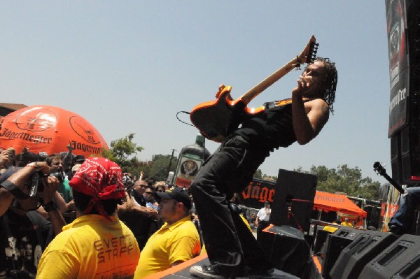 Powderburn at the Mayhem Festival Verizon Wireless Amphitheater