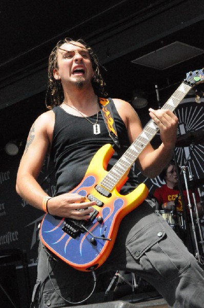 Powderburn at the Mayhem Festival Verizon Wireless Amphitheater