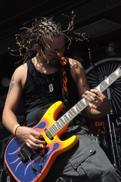 Powderburn at the Mayhem Festival Verizon Wireless Amphitheater