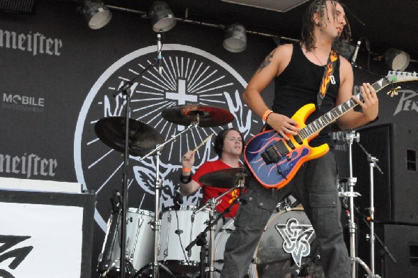 Powderburn at the Mayhem Festival Verizon Wireless Amphitheater