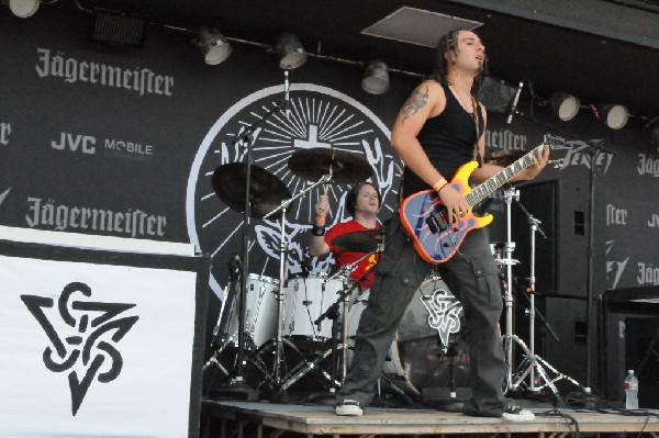 Powderburn at the Mayhem Festival Verizon Wireless Amphitheater