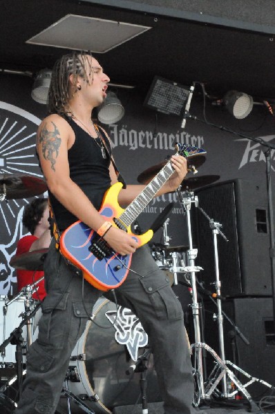 Powderburn at the Mayhem Festival Verizon Wireless Amphitheater