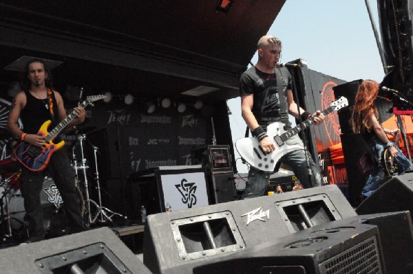 Powderburn at the Mayhem Festival Verizon Wireless Amphitheater