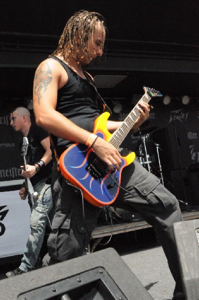 Powderburn at the Mayhem Festival Verizon Wireless Amphitheater