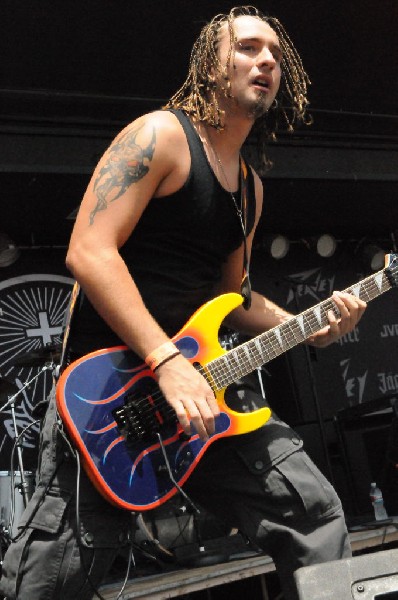 Powderburn at the Mayhem Festival Verizon Wireless Amphitheater