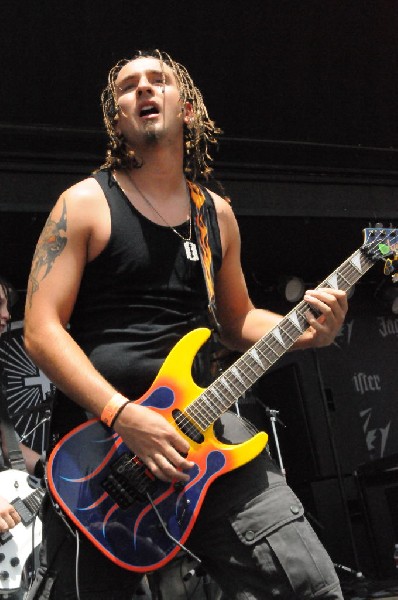 Powderburn at the Mayhem Festival Verizon Wireless Amphitheater