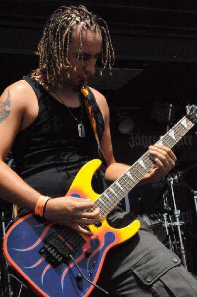 Powderburn at the Mayhem Festival Verizon Wireless Amphitheater