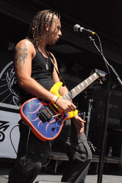 Powderburn at the Mayhem Festival Verizon Wireless Amphitheater