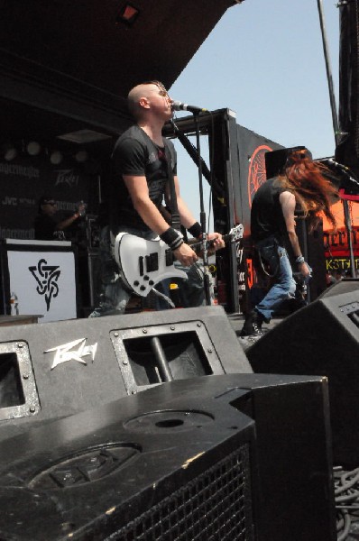 Powderburn at the Mayhem Festival Verizon Wireless Amphitheater