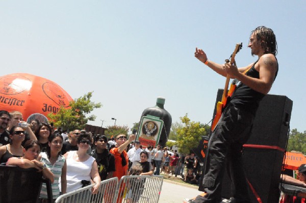 Powderburn at the Mayhem Festival Verizon Wireless Amphitheater