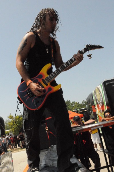 Powderburn at the Mayhem Festival Verizon Wireless Amphitheater