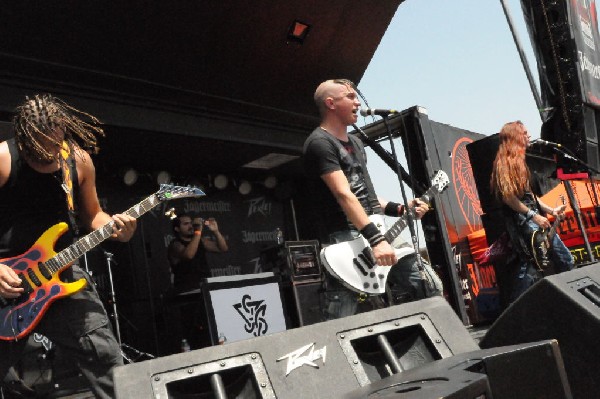 Powderburn at the Mayhem Festival Verizon Wireless Amphitheater