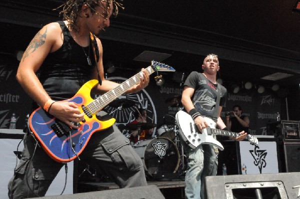 Powderburn at the Mayhem Festival Verizon Wireless Amphitheater